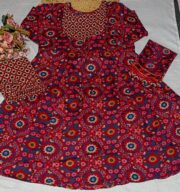 Gracefully Printed. Elegantly Worn. – Premium Rayon Suit with Chanderi Dupatta - Image 5
