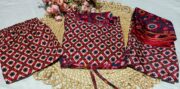 Gracefully Printed. Elegantly Worn. – Premium Rayon Suit with Chanderi Dupatta - Image 3