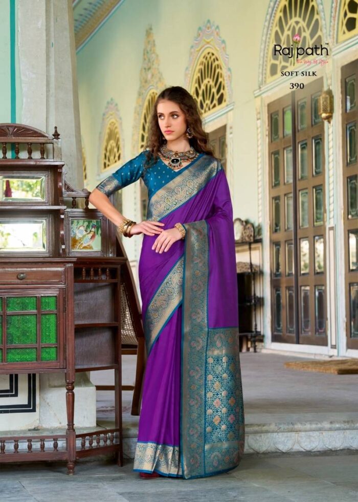 🪷 Rajpath Chandan Soft Silk Saree 🪷 - Image 4