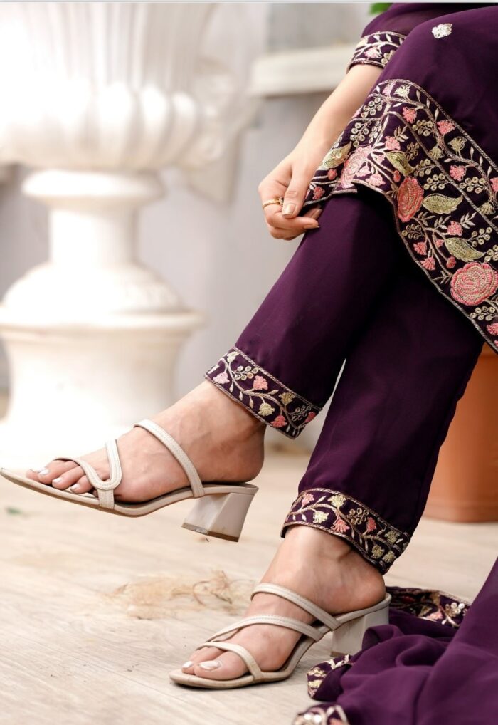"Glow in Georgette – Drape the Elegance ✨" - Image 7