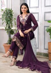 "Glow in Georgette – Drape the Elegance ✨" - Image 4