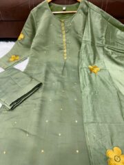 "Chanderi Charm – Subtle Shine, Royal Design ✨" - Image 7
